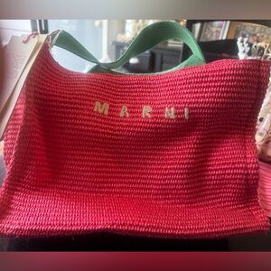 Marni Small Basket Bag NWT